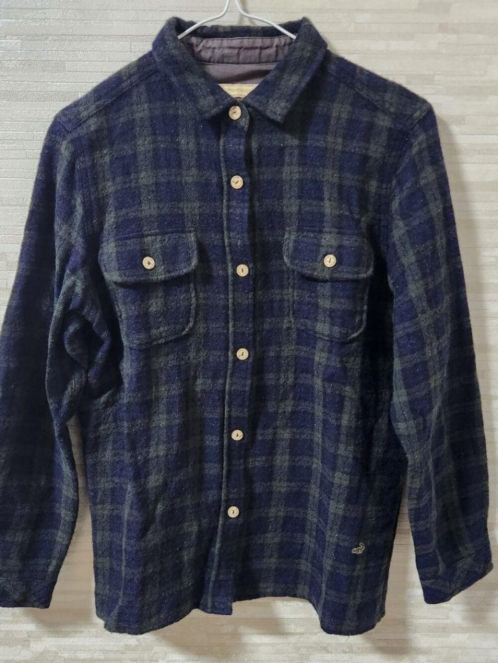 Arros Crocodile Long-Sleeve Shirt Plaid With Pocket